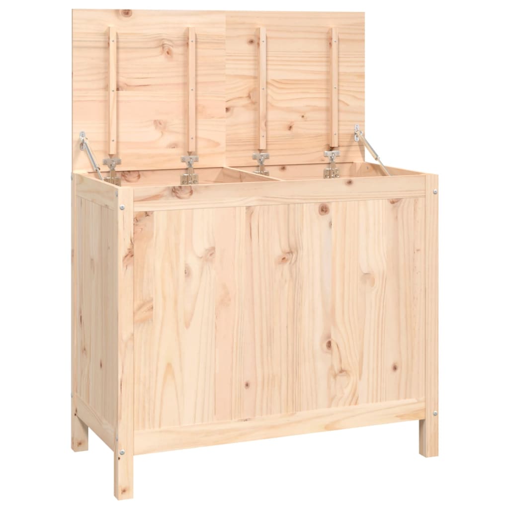 Laundry Box 88.5x44x76 cm Solid Wood Pine