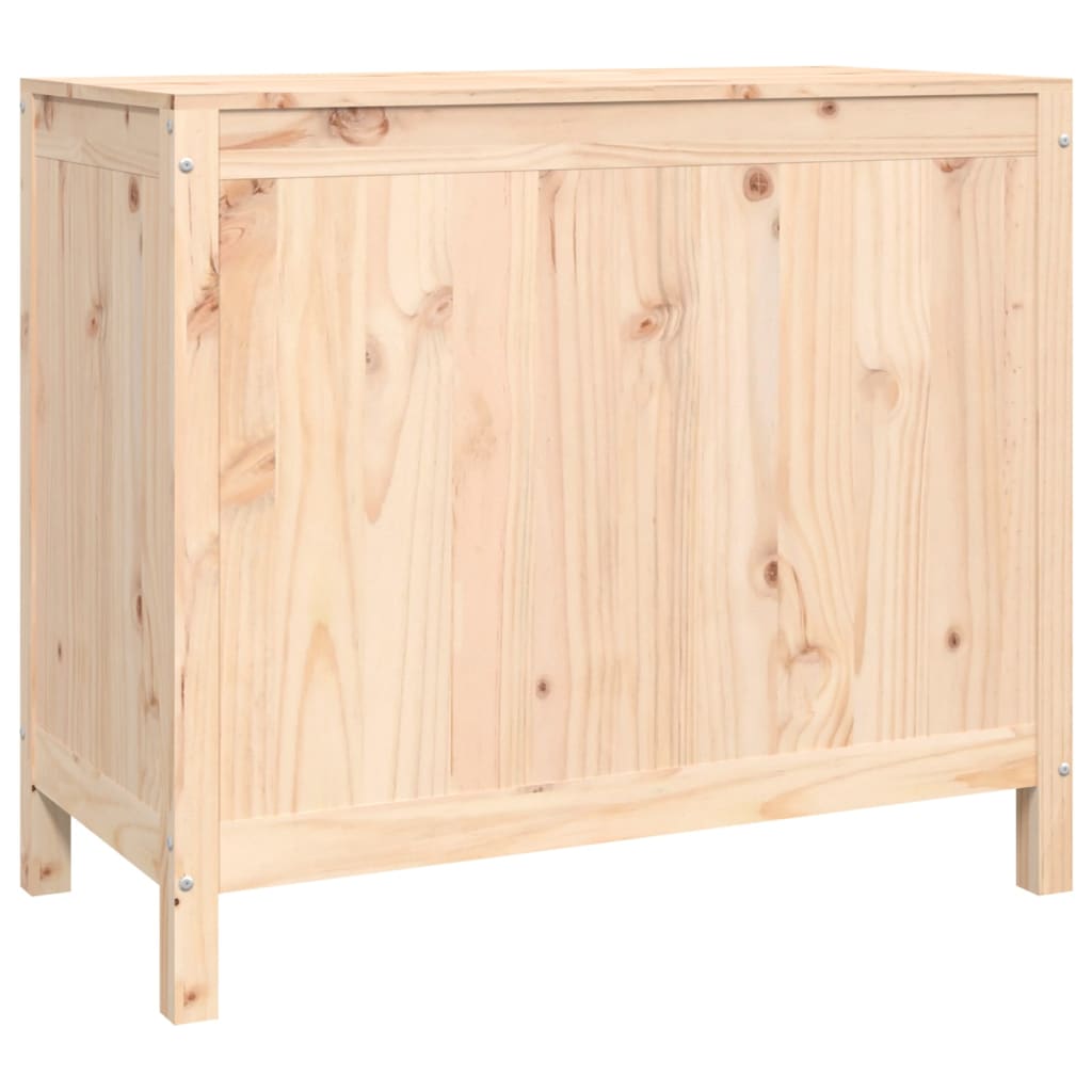 Laundry Box 88.5x44x76 cm Solid Wood Pine