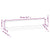 Wall Shelves 2 pcs 50x11x9 cm Solid Wood Pine