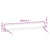 Wall Shelves 2 pcs 80x11x9 cm Solid Wood Pine