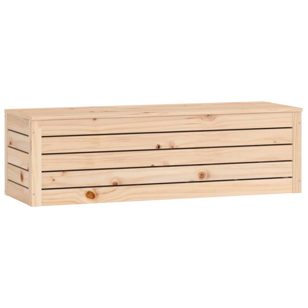 Storage Box 109x36.5x33 cm Solid Wood Pine