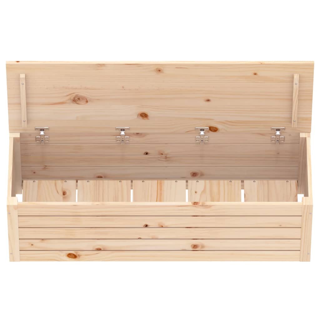 Storage Box 109x36.5x33 cm Solid Wood Pine