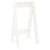 Stools 2 pcs White 40x40x75 cm Solid Wood Pine