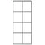 Sliding Door with Hardware Set 90x205 cm ESG Glass&Aluminium