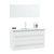 3 Piece Bathroom Furniture Set White