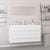 Bathroom Furniture Set White Engineered Wood