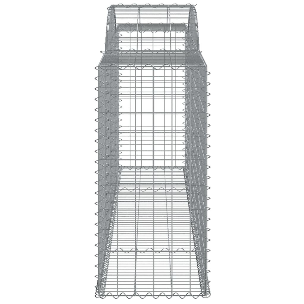 Arched Gabion Basket 300x50x100/120 cm Galvanised Iron