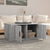 Coffee Table Grey Sonoma 80x50x36 cm Engineered Wood