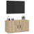 Wall Mounted TV Cabinet Sonoma Oak 80x34.5x40 cm