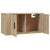 Wall Mounted TV Cabinet Sonoma Oak 80x34.5x40 cm