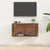 Wall Mounted TV Cabinet Smoked Oak 80x34.5x40 cm