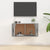 Wall Mounted TV Cabinet Grey Sonoma 80x34.5x40 cm