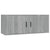 Wall Mounted TV Cabinet Grey Sonoma 100x34.5x40 cm