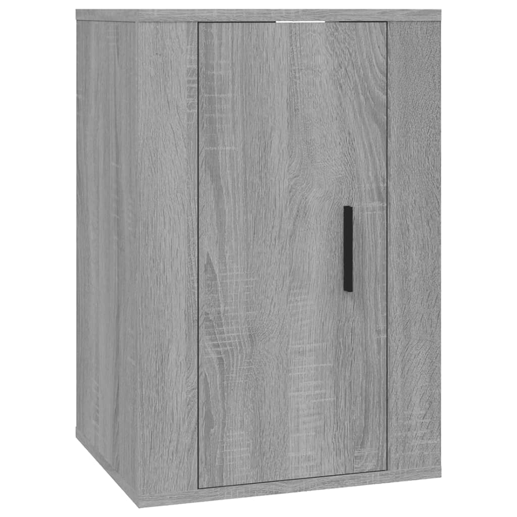 Wall Mounted TV Cabinet Grey Sonoma 40x34.5x60 cm