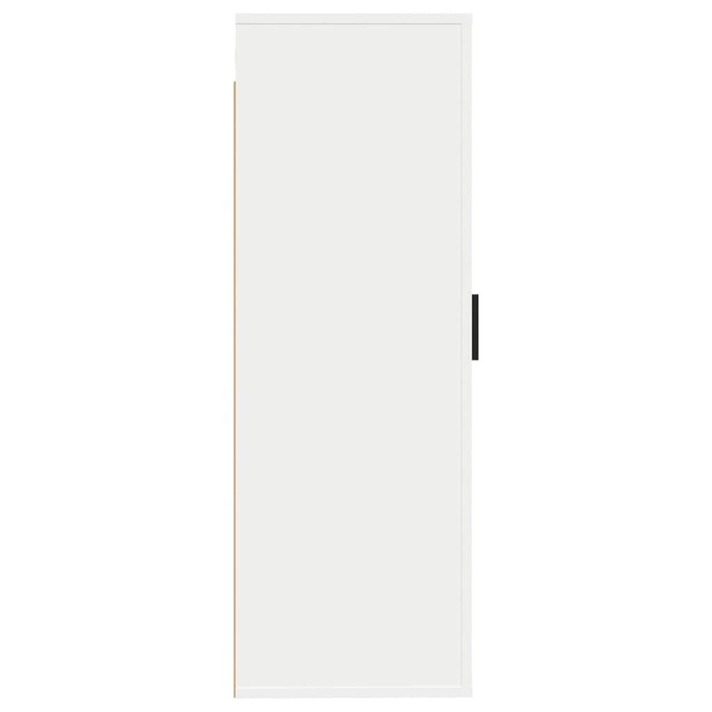 Wall Mounted TV Cabinet White 40x34.5x100 cm