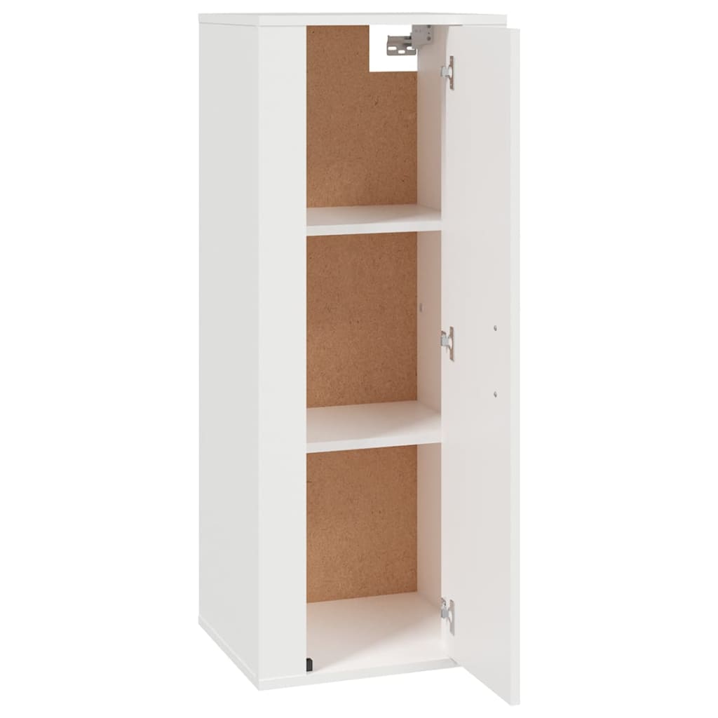 Wall Mounted TV Cabinet White 40x34.5x100 cm