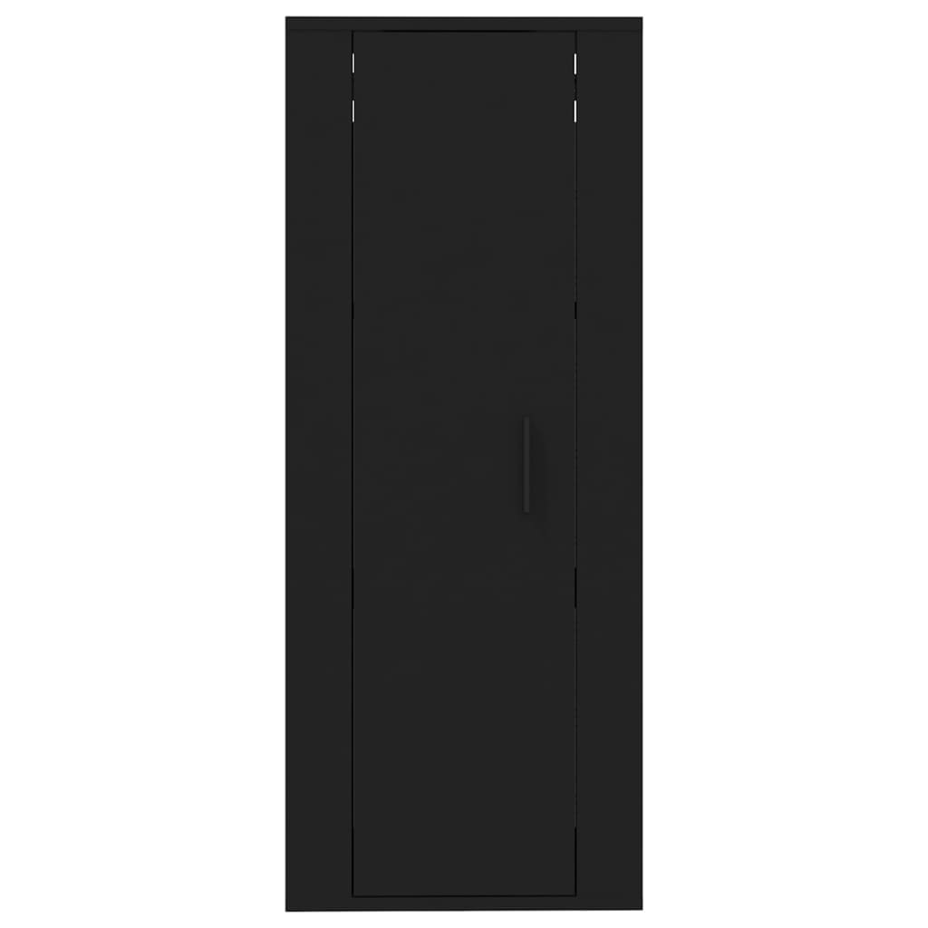 Wall Mounted TV Cabinet Black 40x34.5x100 cm