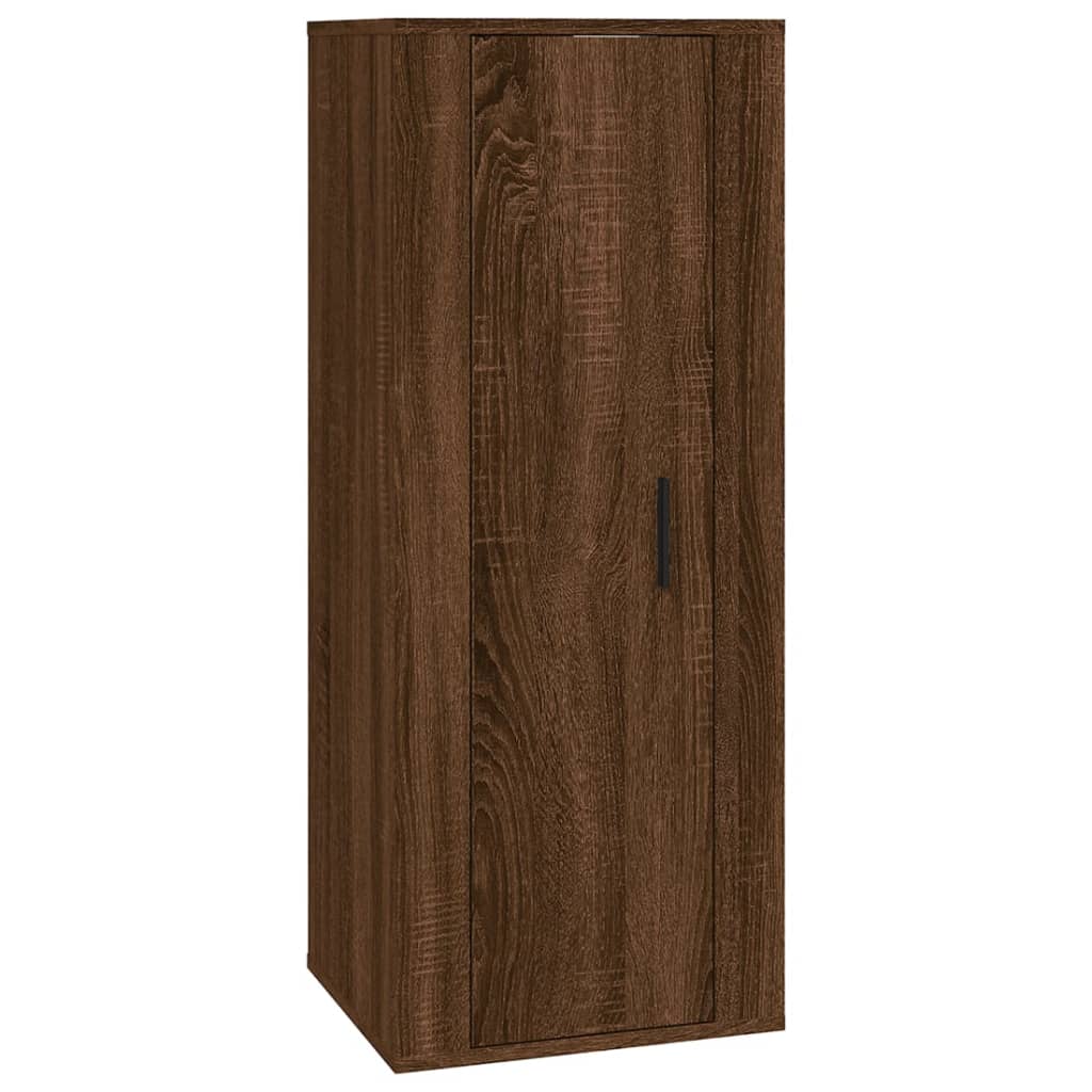 Wall Mounted TV Cabinet Brown Oak 40x34.5x100 cm