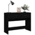 Console Table Black 100x39x75 cm Engineered Wood