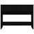 Console Table Black 100x39x75 cm Engineered Wood