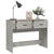 Console Table Concrete Grey 100x39x75 cm Engineered Wood