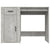 Desk Concrete Grey 100x49x75 cm Engineered Wood