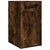 Desk Cabinet Smoked Oak 40x49x75 cm Engineered Wood