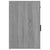 Desk Cabinet Grey Sonoma 40x49x75 cm Engineered Wood