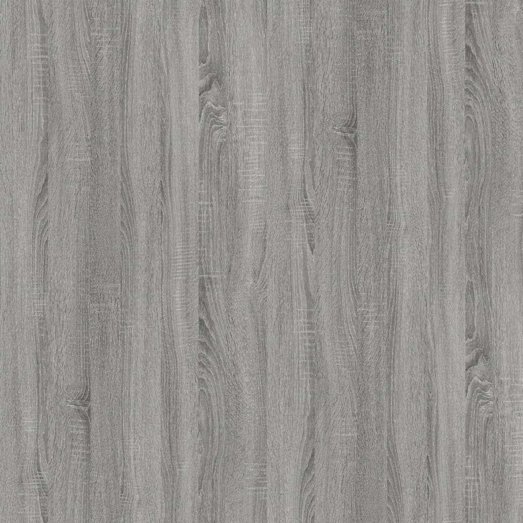 Desk Cabinet Grey Sonoma 40x49x75 cm Engineered Wood