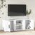 TV Cabinet White 100x31.5x35 cm Engineered Wood