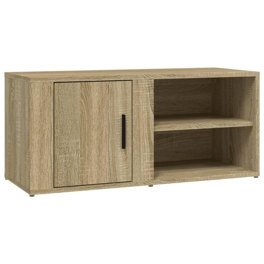 TV Cabinets 2 pcs Sonoma Oak 80x31.5x36 cm Engineered Wood