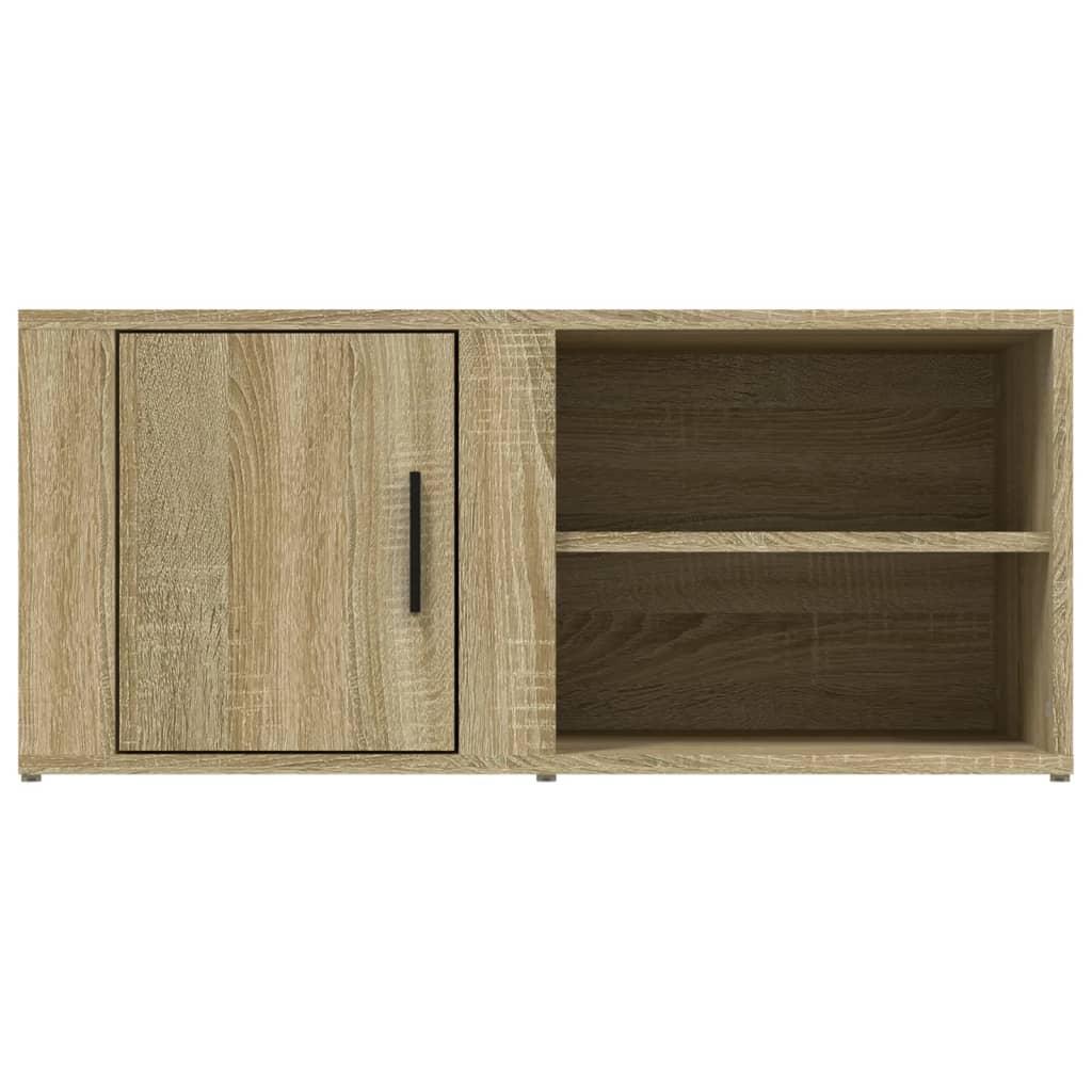 TV Cabinets 2 pcs Sonoma Oak 80x31.5x36 cm Engineered Wood