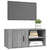 TV Cabinets 2 pcs Grey Sonoma 80x31.5x36 cm Engineered Wood