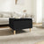 Side Table Black 50x46x35 cm Engineered Wood