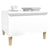 Side Tables 2 pcs High Gloss White 50x46x35 cm Engineered Wood