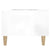 Side Tables 2 pcs High Gloss White 50x46x35 cm Engineered Wood