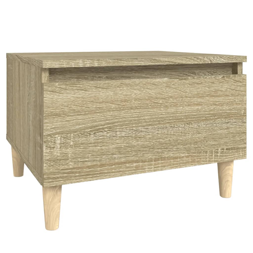 Side Table Sonoma Oak 50x46x35 cm Engineered Wood