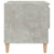 Bedside Tables 2 pcs Concrete Grey 50x46x50 cm Engineered Wood