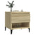 Side Table Sonoma Oak 50x46x50 cm Engineered Wood