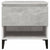 Side Table Concrete Grey 50x46x50 cm Engineered Wood