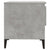 Side Tables 2 pcs Concrete Grey 50x46x50 cm Engineered Wood