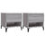 Side Tables 2 pcs Grey Sonoma 50x46x50 cm Engineered Wood