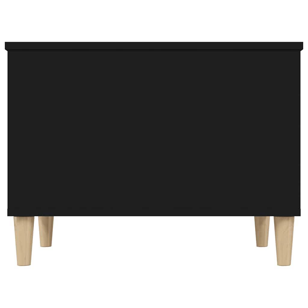 Coffee Table Black 60x44.5x45 cm Engineered Wood
