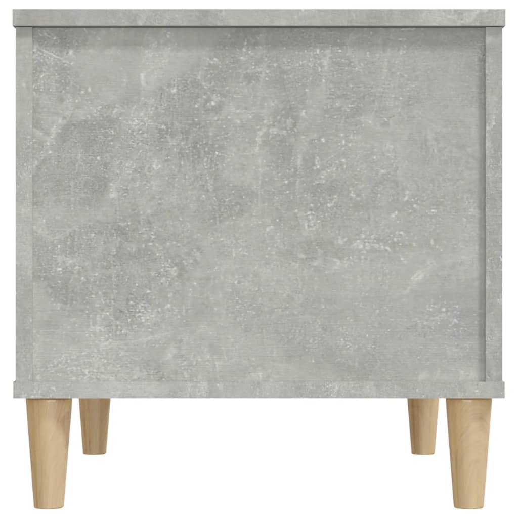 Coffee Table Concrete Grey 60x44.5x45 cm Engineered Wood