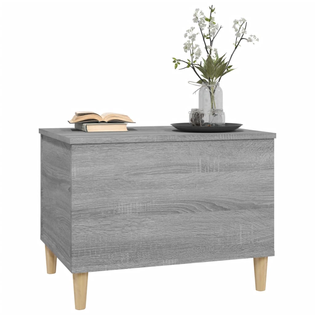 Coffee Table Grey Sonoma 60x44.5x45 cm Engineered Wood