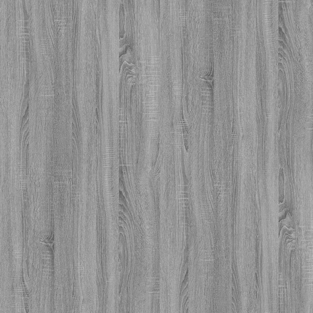Coffee Table Grey Sonoma 60x44.5x45 cm Engineered Wood