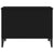 Coffee Table Black 60x44.5x45 cm Engineered Wood