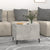 Coffee Table Concrete Grey 60x44.5x45 cm Engineered Wood