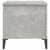 Coffee Table Concrete Grey 60x44.5x45 cm Engineered Wood