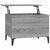 Coffee Table Grey Sonoma 60x44.5x45 cm Engineered Wood